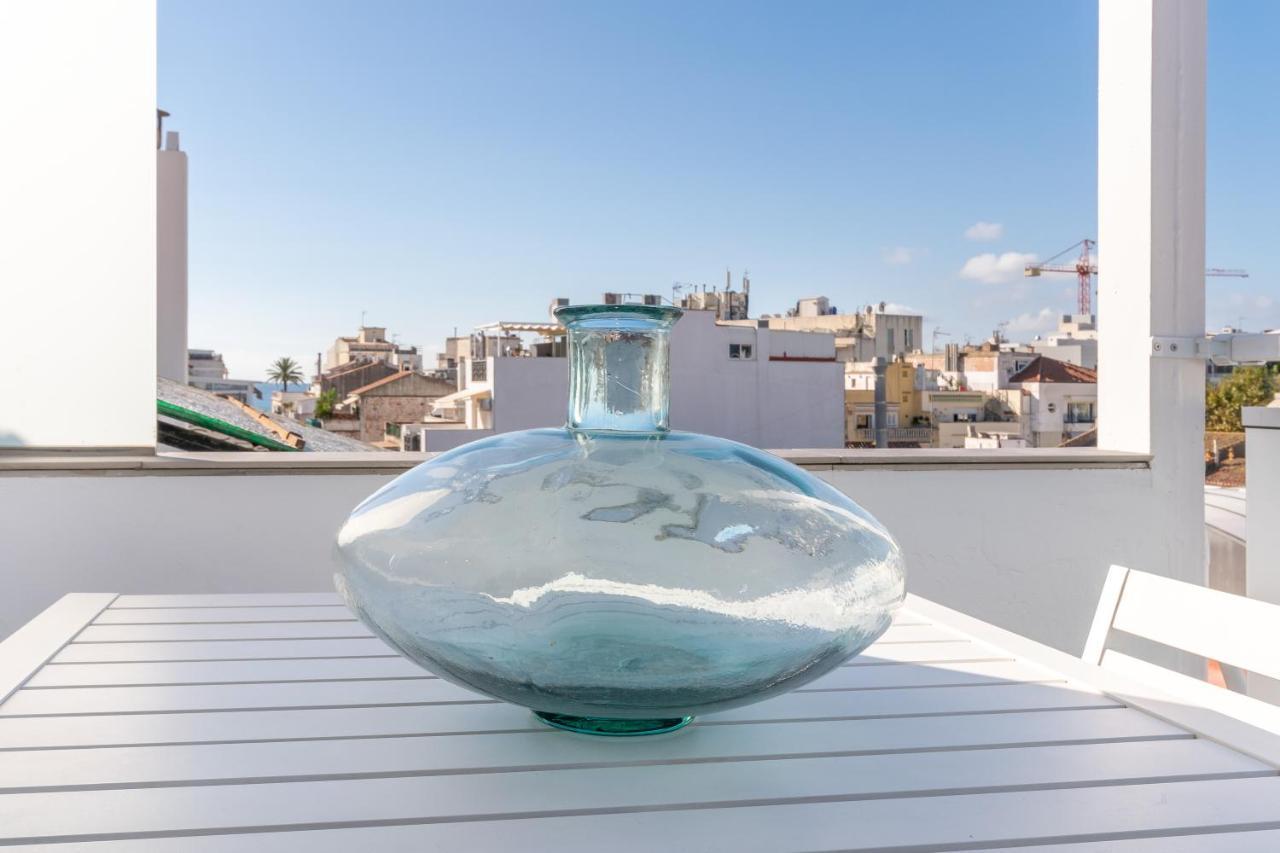 Beach Penthouse Sitges Rentals Extérieur photo