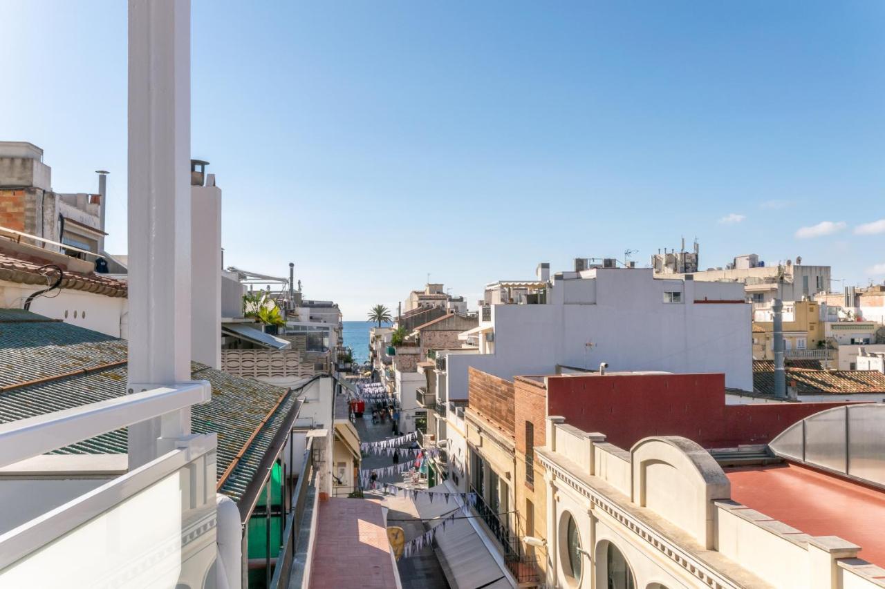 Beach Penthouse Sitges Rentals Extérieur photo